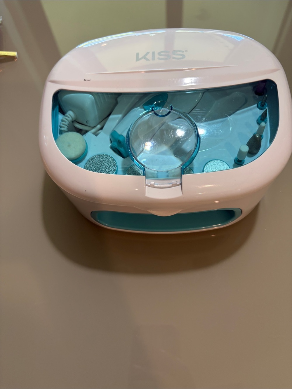Kiss Kids Nail Grooming Kit in Pink and Aqua